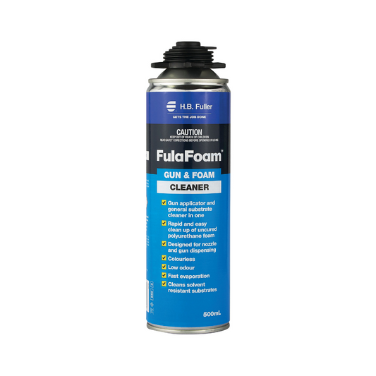 H.B. Fuller FulaFoam Gun and Foam Cleaner 500ml