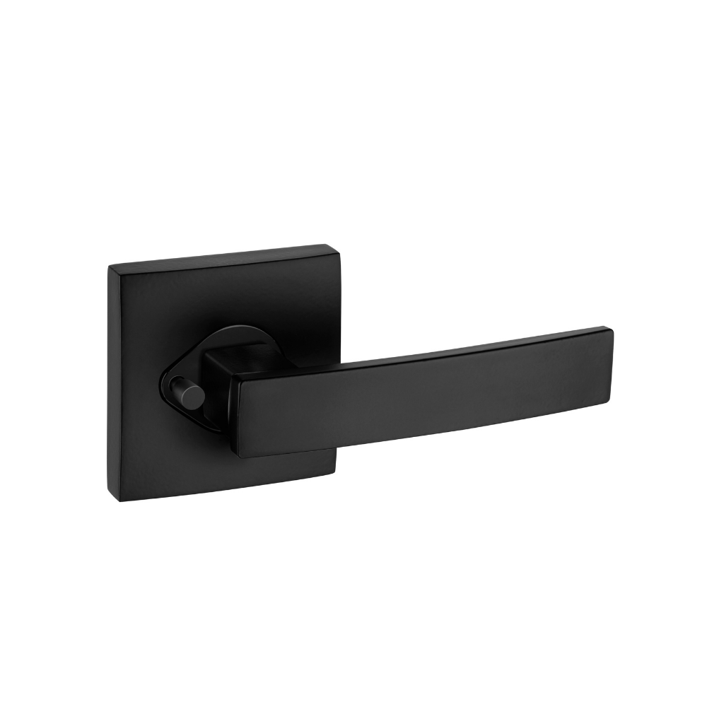 Gainsborough Neue G2 Series Angular Privacy Lever Set - Matt Black