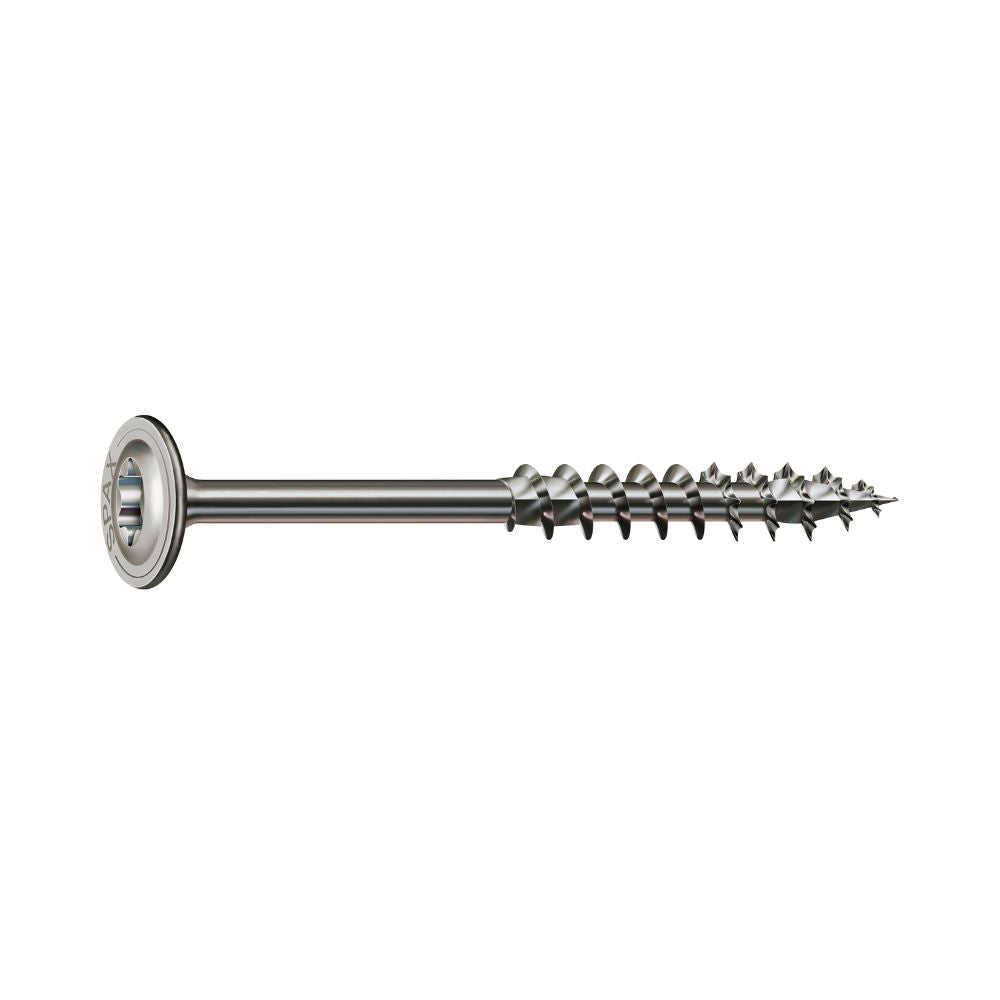 SPAX Wood Screws 6 x 140 A2 Washer Head