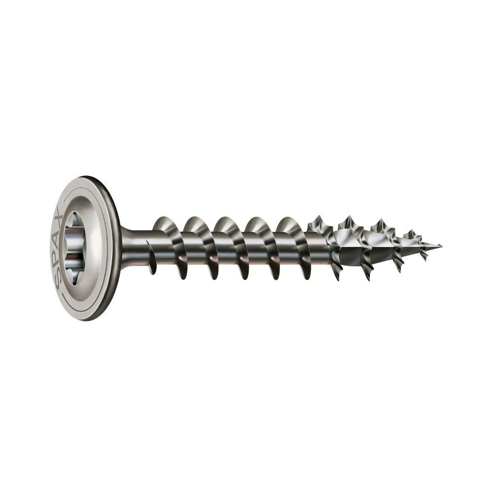 SPAX Wood Screws 8 x 60 A2 Washer Head