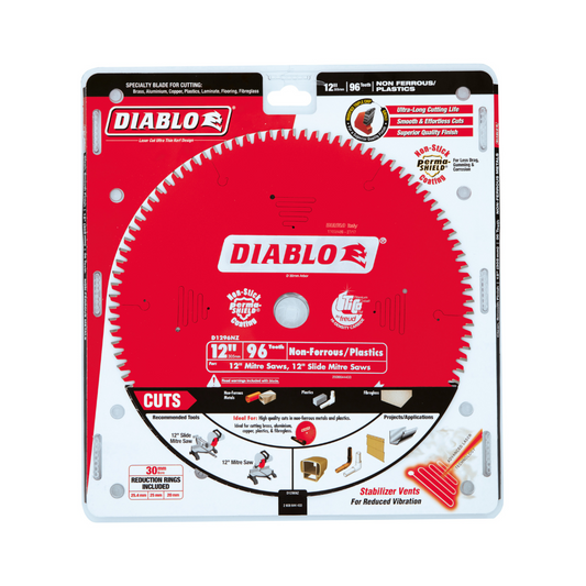 Diablo 305mm 96T Aluminium Circular Saw Blade