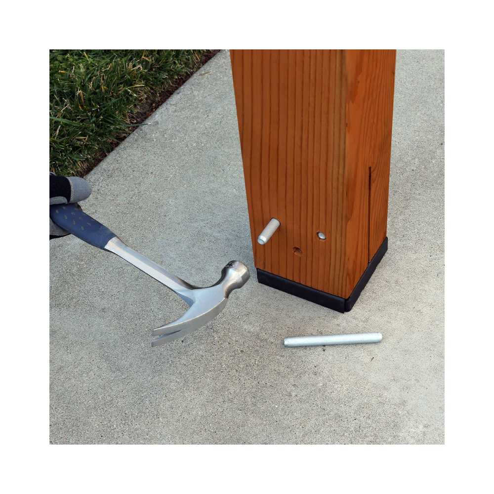 Simpson Strong-Tie® CPT Concealed Post Base Tie ZMAX® Galvanised 115mm x 115mm