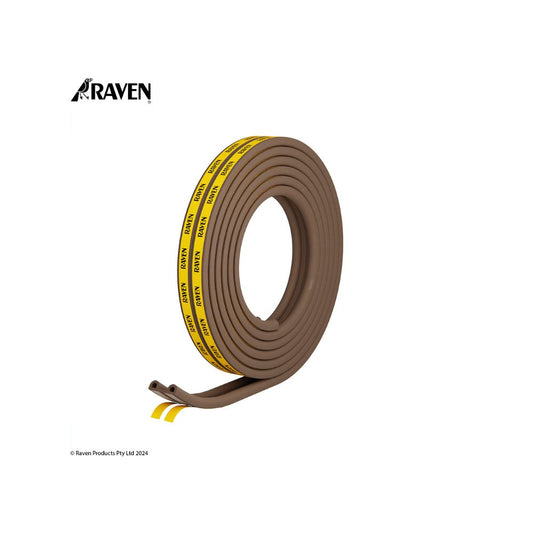 Raven RP48 - Door & Window Weather Strip - Brown