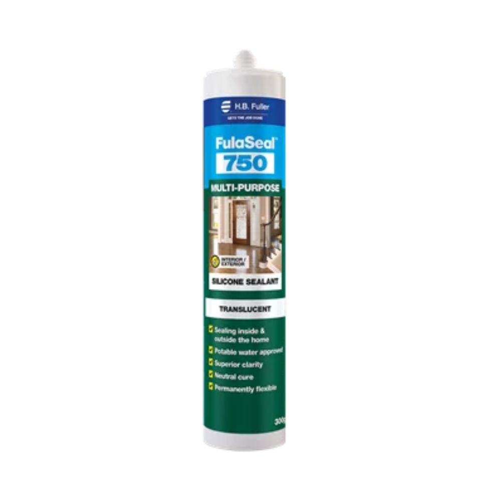 H.B. Fuller FulaSeal™ 750 Multi Purpose Silicone Sealant 300g - Translucent