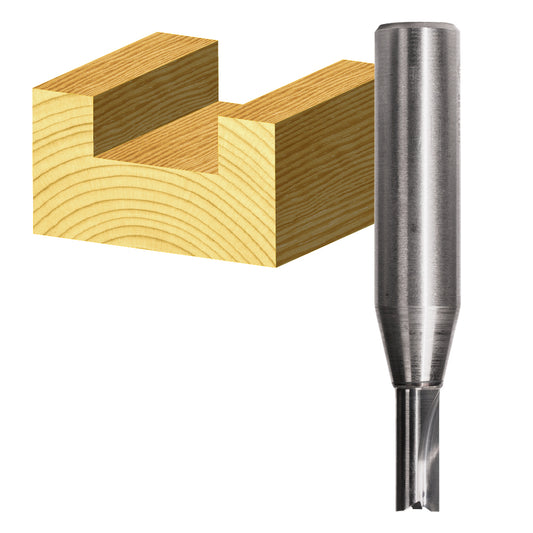 Carbitool 2 Flute – Solid Carbide - 6.0MM - 1/2 SHK