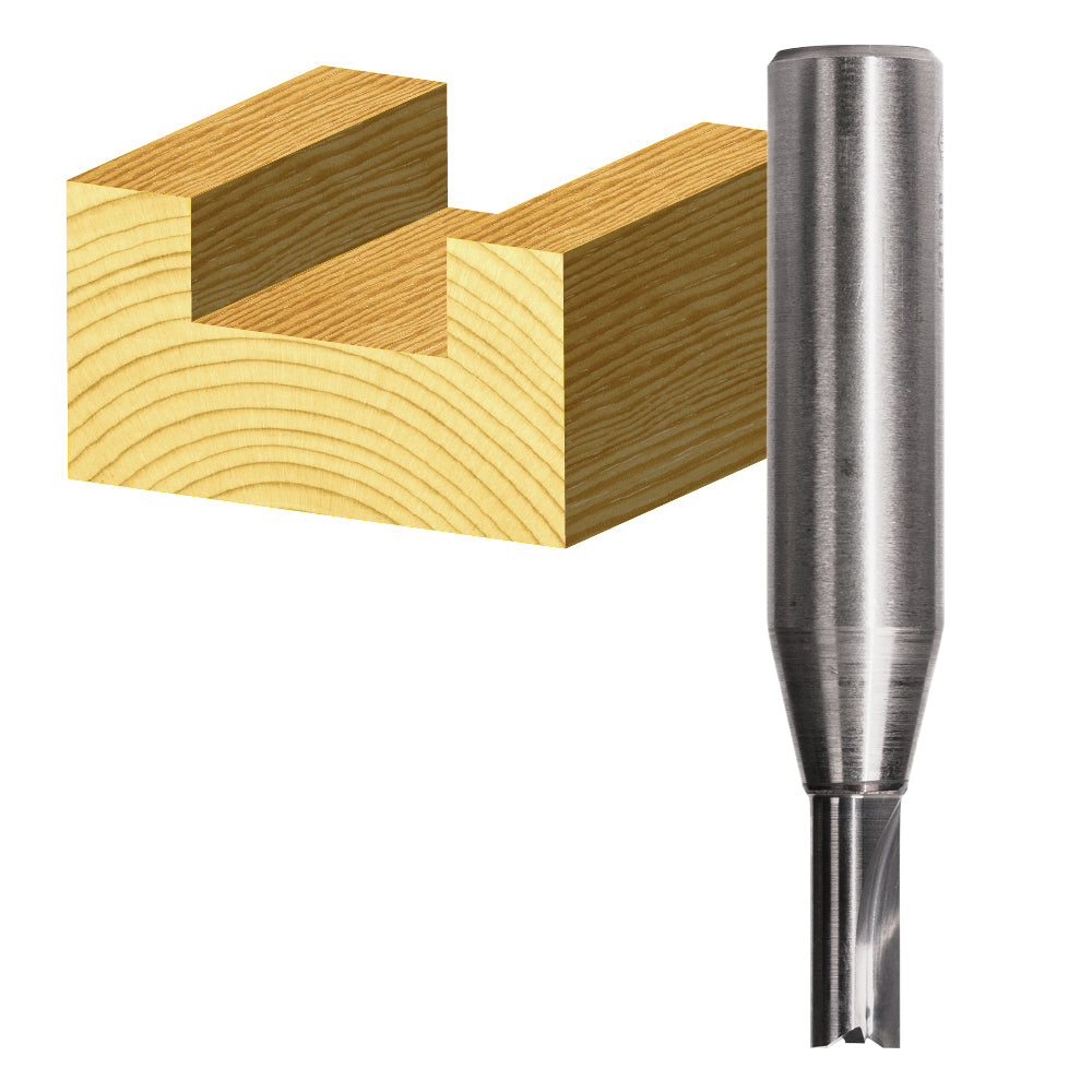 Carbitool 2 Flute – Solid Carbide - 6.35MM - 1/2 SHK