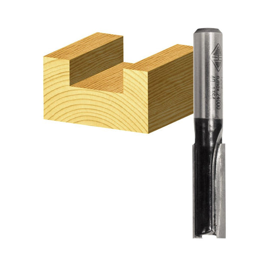 Carbitool - TX210M - 2 Flute – Carbide Tipped 10.0MM - 1/4 SHK