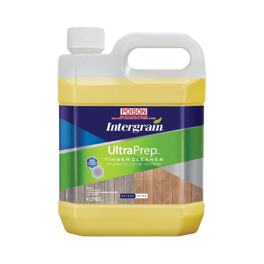 Intergrain UltraPrep Timber Cleaner 4 Litre