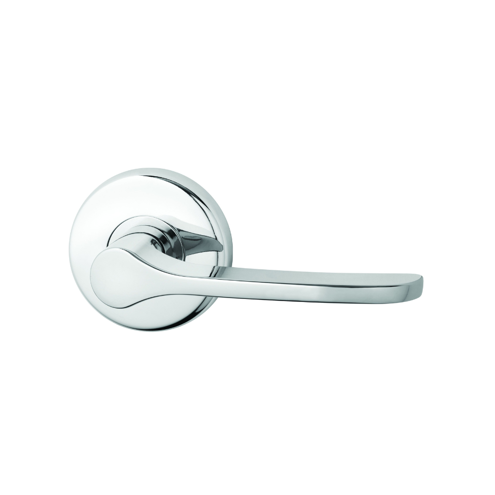 Lockwood Velocity Passage Set with Saltbush Lever - Chrome Plate