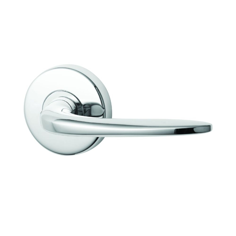 Lockwood Velocity Passage Set with Summit Lever - Satin Chrome Pearl