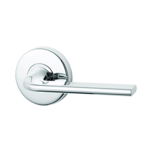 Lockwood Velocity Passage Set with Glide Lever - Chrome Plate