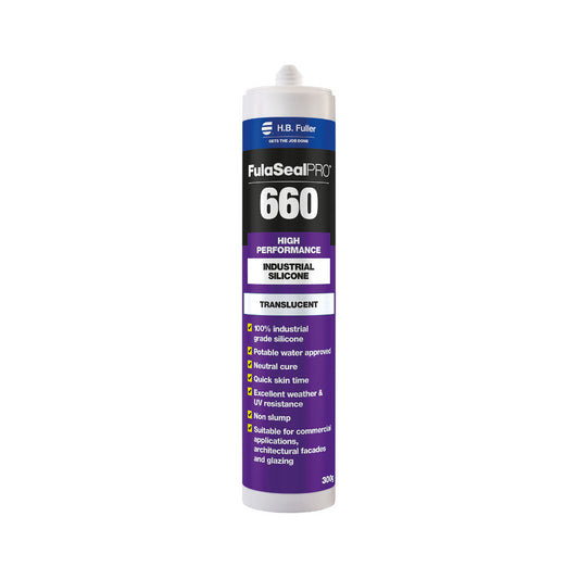 H.B. Fuller FulaSeal PRO™ 660 High Performance Industrial Silicone 300g